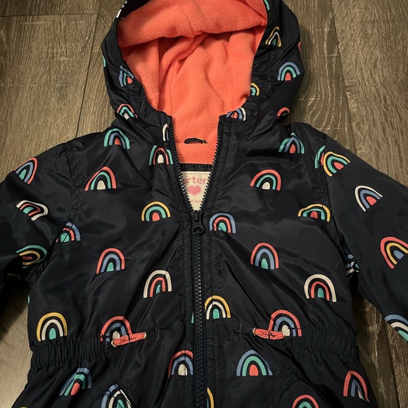 Carter’s Kids Rainbow Jacket - Size 4T - Picture 2 of 5